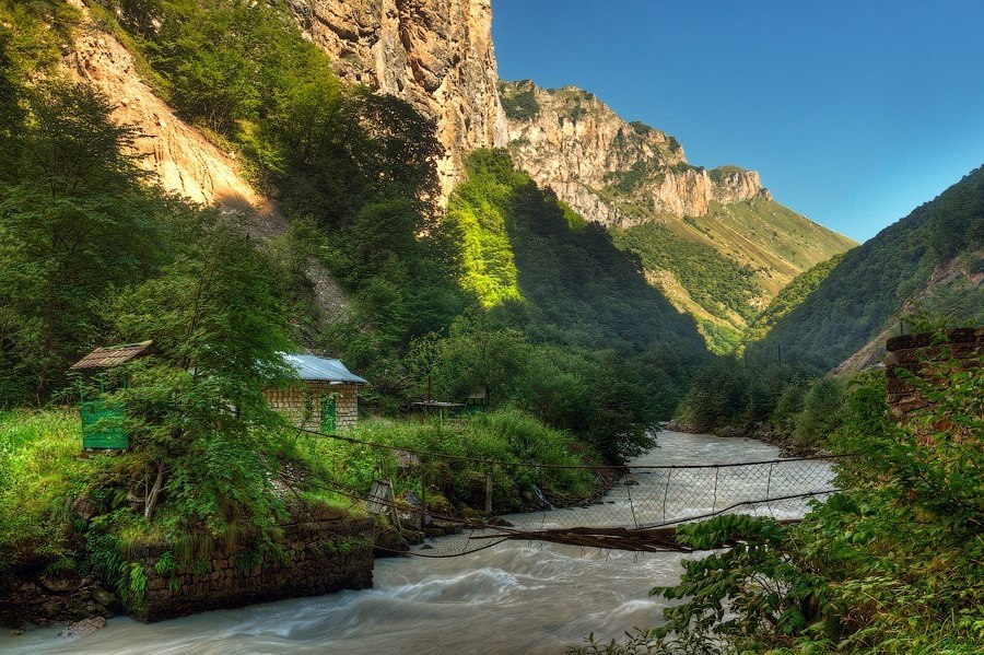 Чегемская теснина Кабардино Балкария