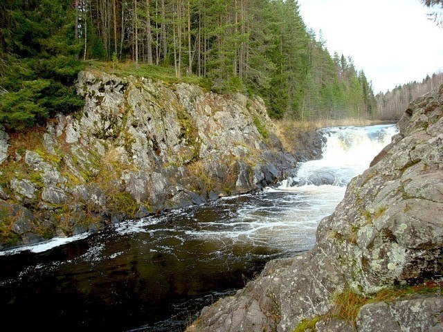 Презентация водопад кивач