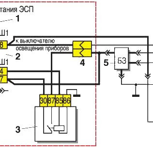 Схема кнопки стеклоподъемника ваз 2110 схема