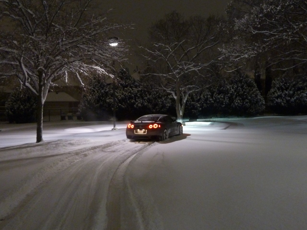 Nissan GTR Winter