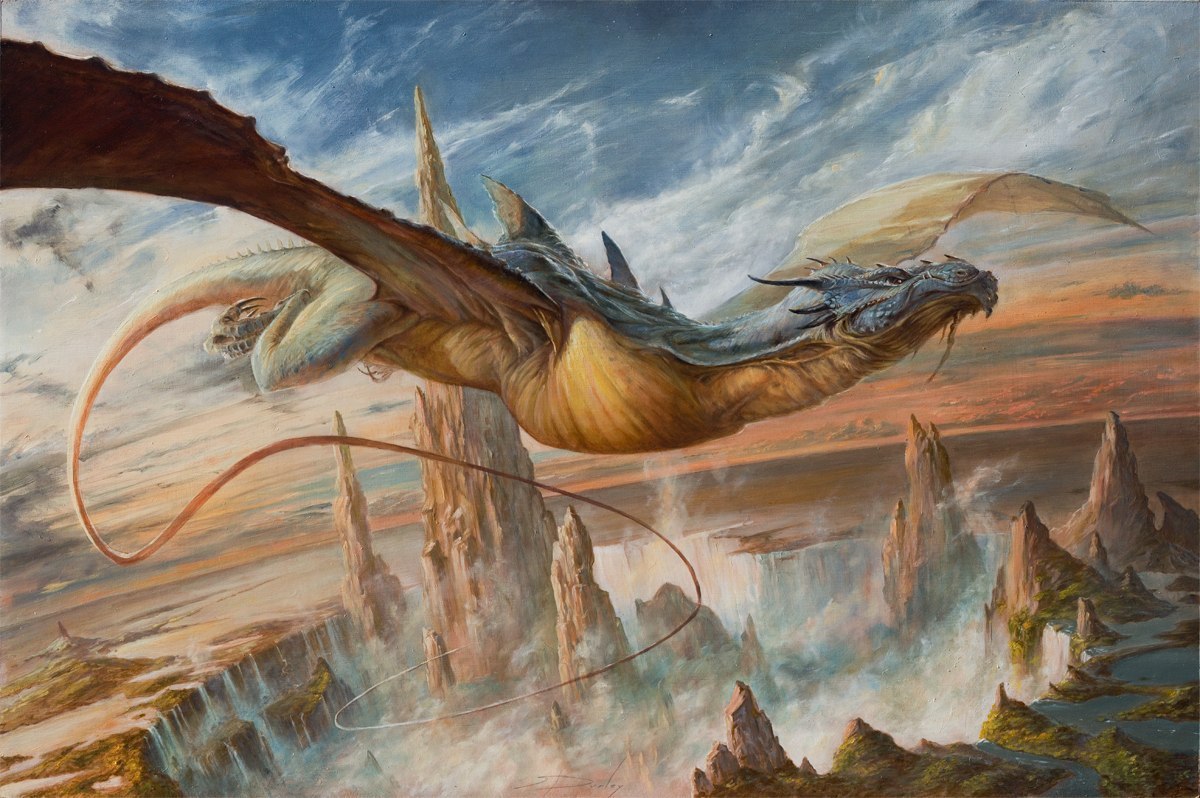 Какой художник рисовал вместо подписи знак крылатого дракона на картинах ответ