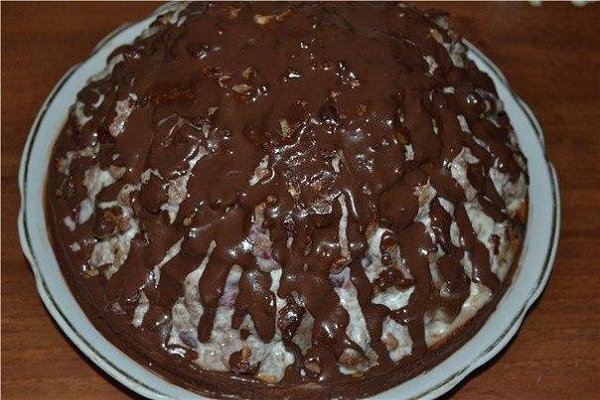 Шоколадный крем для торта пинчер
