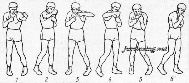 Стойки в боксе в картинках