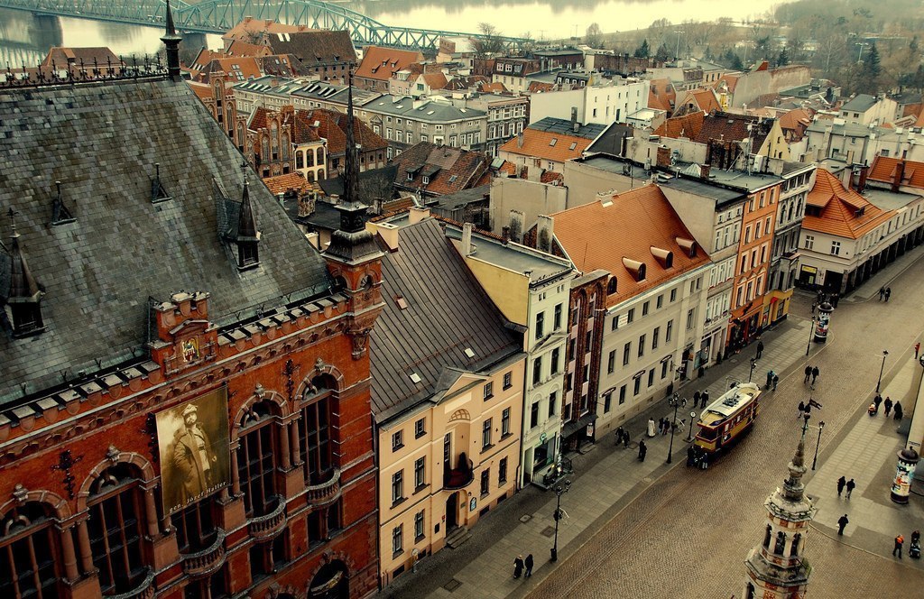 Город торунь в польше