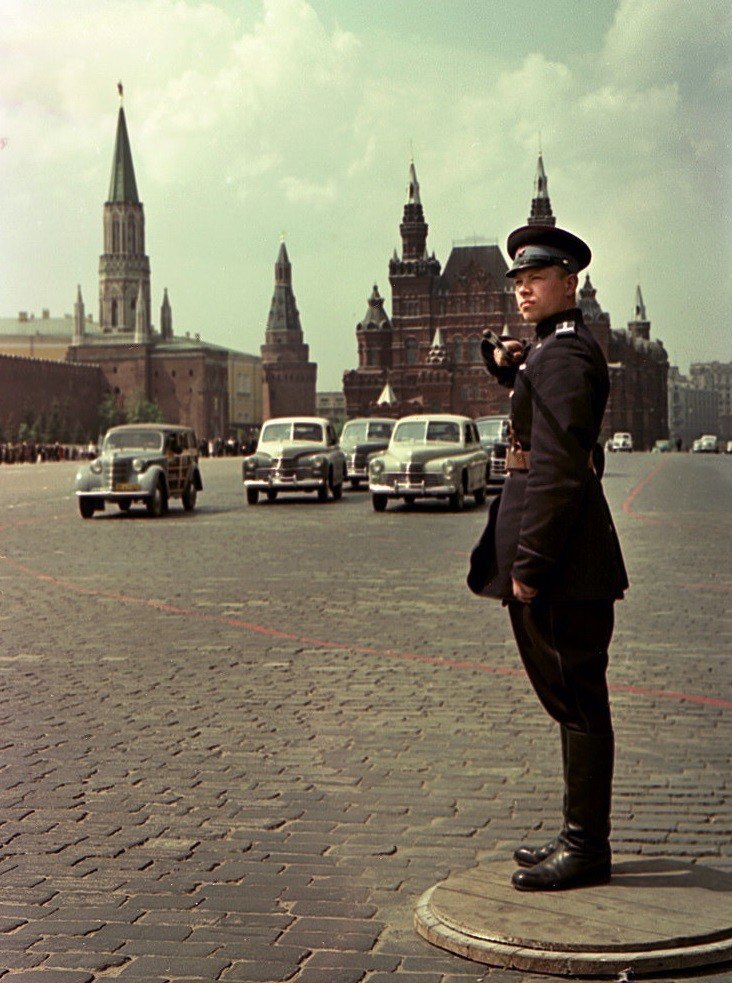 Москва в 1954 году