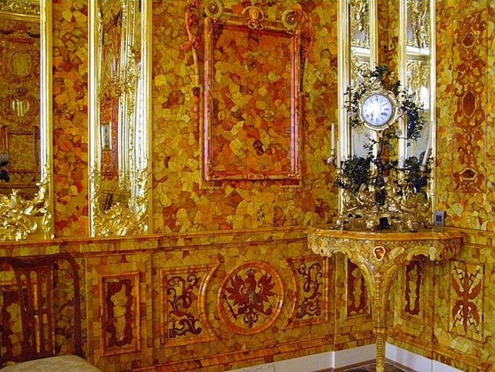 Янтарная комната в пушкине фото