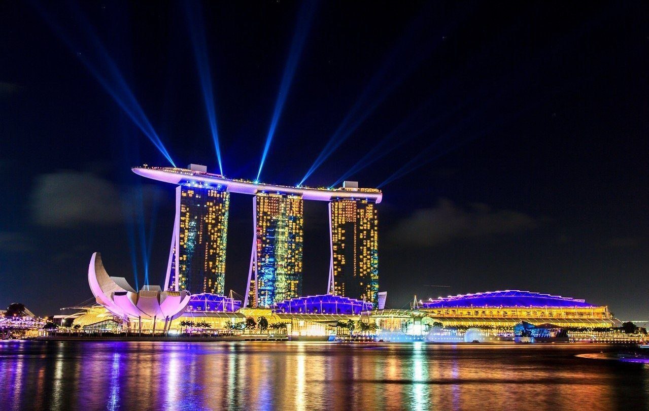 Сингапур Марина Бэй достопримечательности