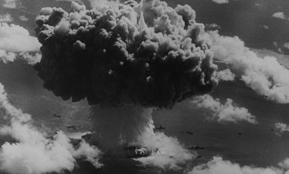 Ядерный взрыв в Хиросиме арт