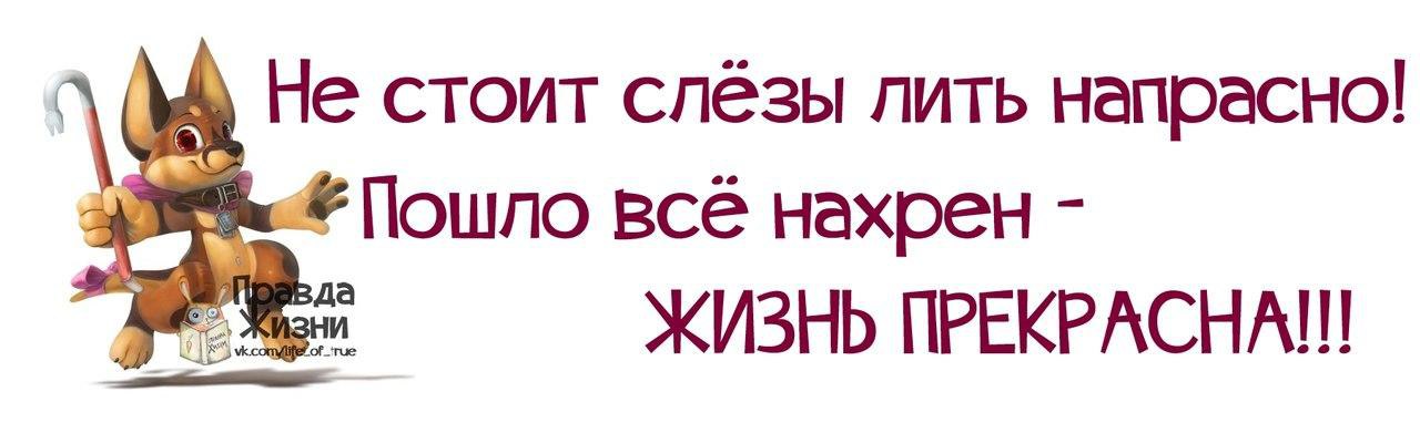 Научиться бы не париться по пустякам. Пошли все нахер. Пошло всё нахер. Пошли все нахер жизнь прекрасна. Нахрен все.