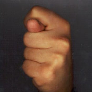 Фото дуля из пальцев нарисованная