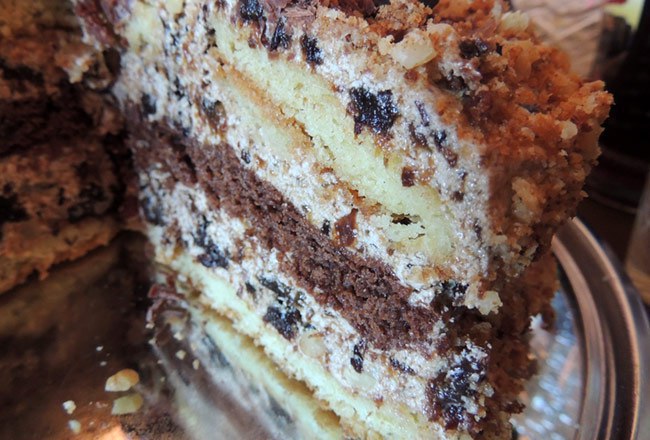 Торт с курагой и с черносливом рецепт с фото