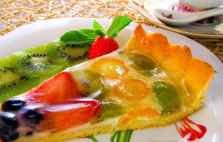 Рецепт желейного торта со сливками