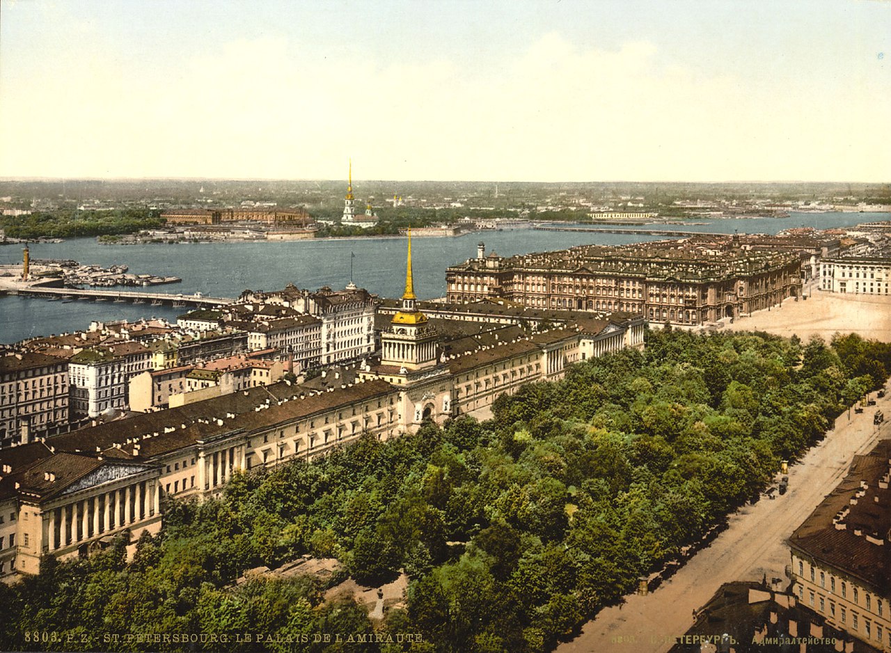 Александровский сад Санкт-Петербург 19 век