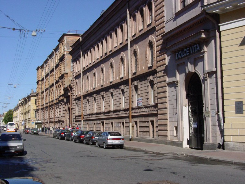 Итальянская улица 5 в санкт петербурге