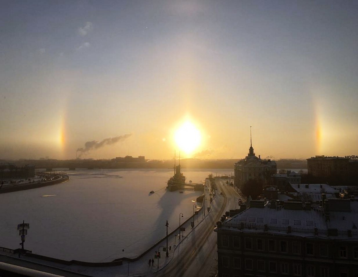 Фото солнечное утро в питере