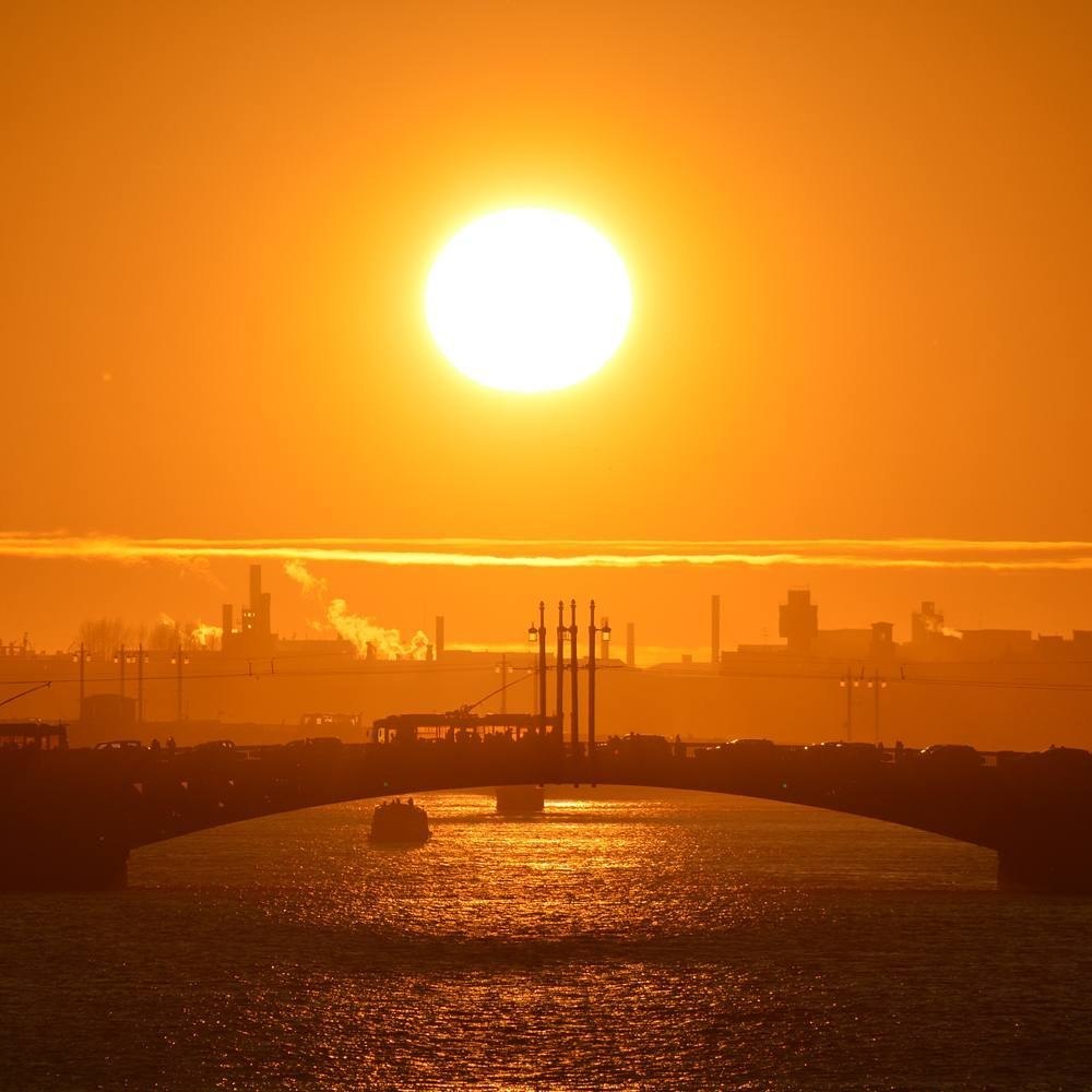 Восход солнца в санкт петербурге