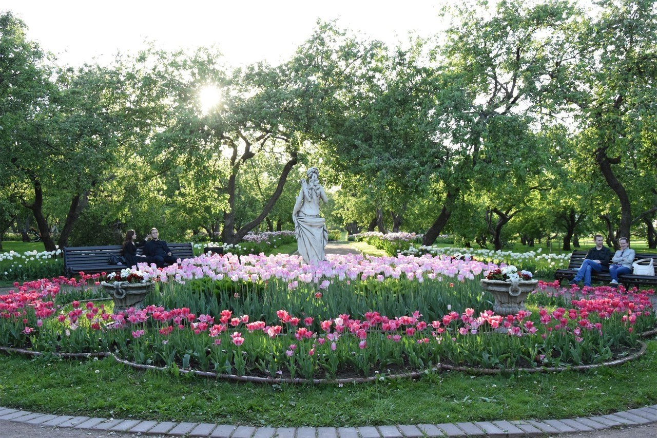 Коломенское Яблоневый сад скульптура