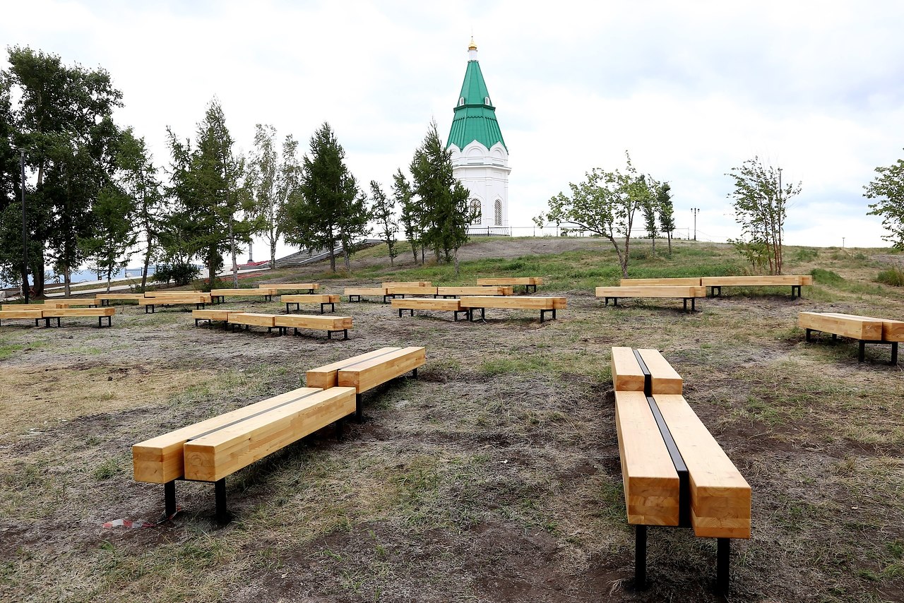 Парк в Покровке Красноярск