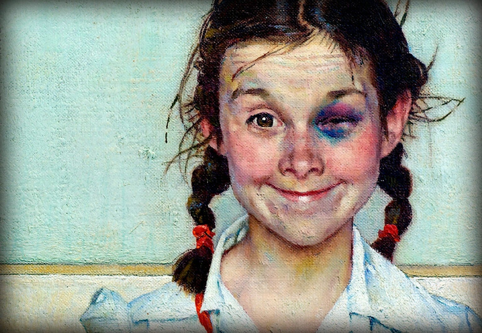 Прикольные, девушка с синяком картинки прикольные