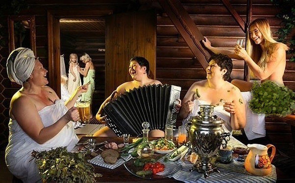 В сауне картинки прикольные