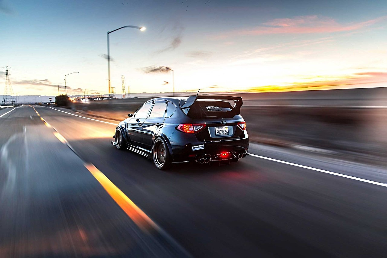 Subaru Impreza WRX STI Night