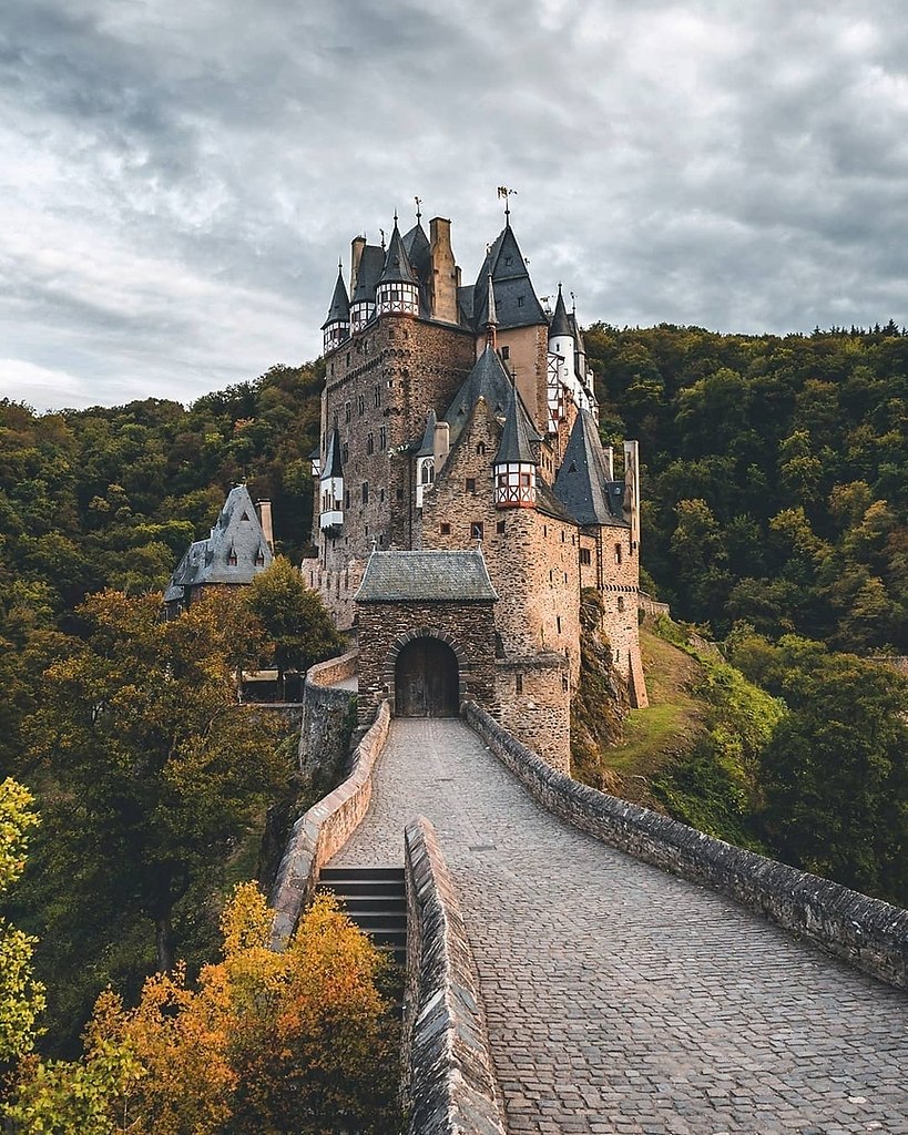 Burg Eltz Германия Хогвартс