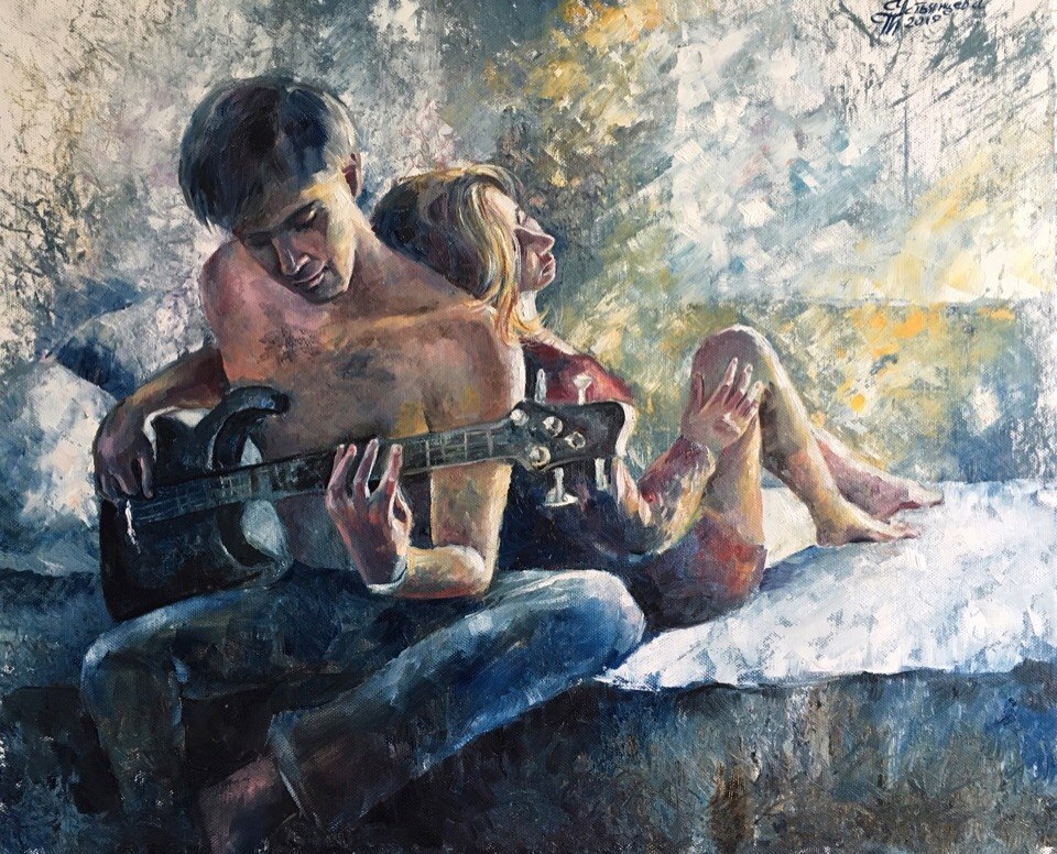 Слушать песню а художник рисует