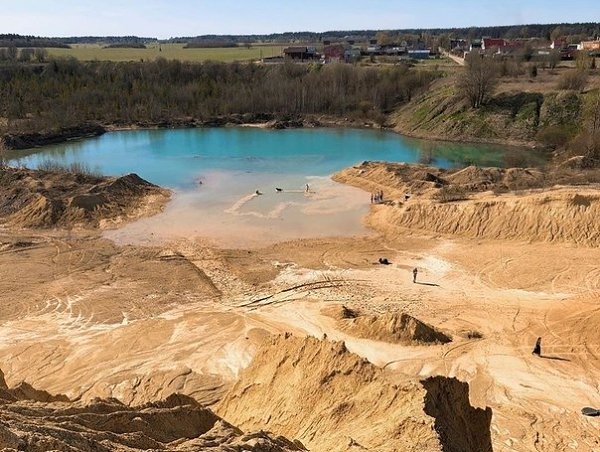 Карьер в елизаветино фото