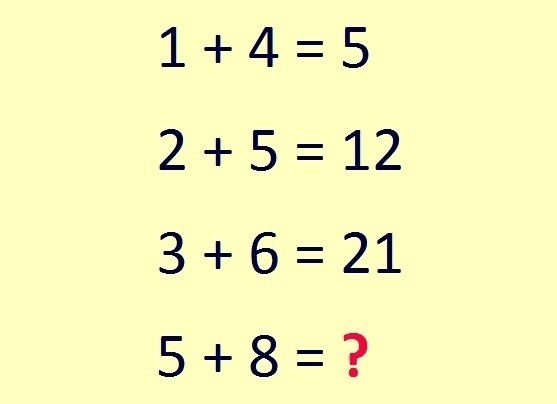 Плюс 7 равно 7. Задачка 1+4=5 2+5=12 3+6=21. 1+4 5 Задачка. Задачка 1+4=5 2+5=12 3+6 21 8+11. Загадка 1+4=5.