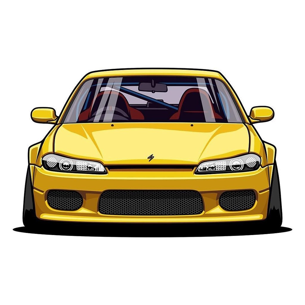 S14 Nissan Silvia Drift Art