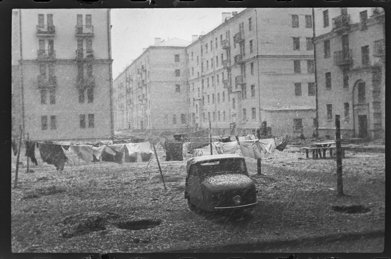 Старое ЧМЗ города Челябинска в чёрно-белых фотографиях