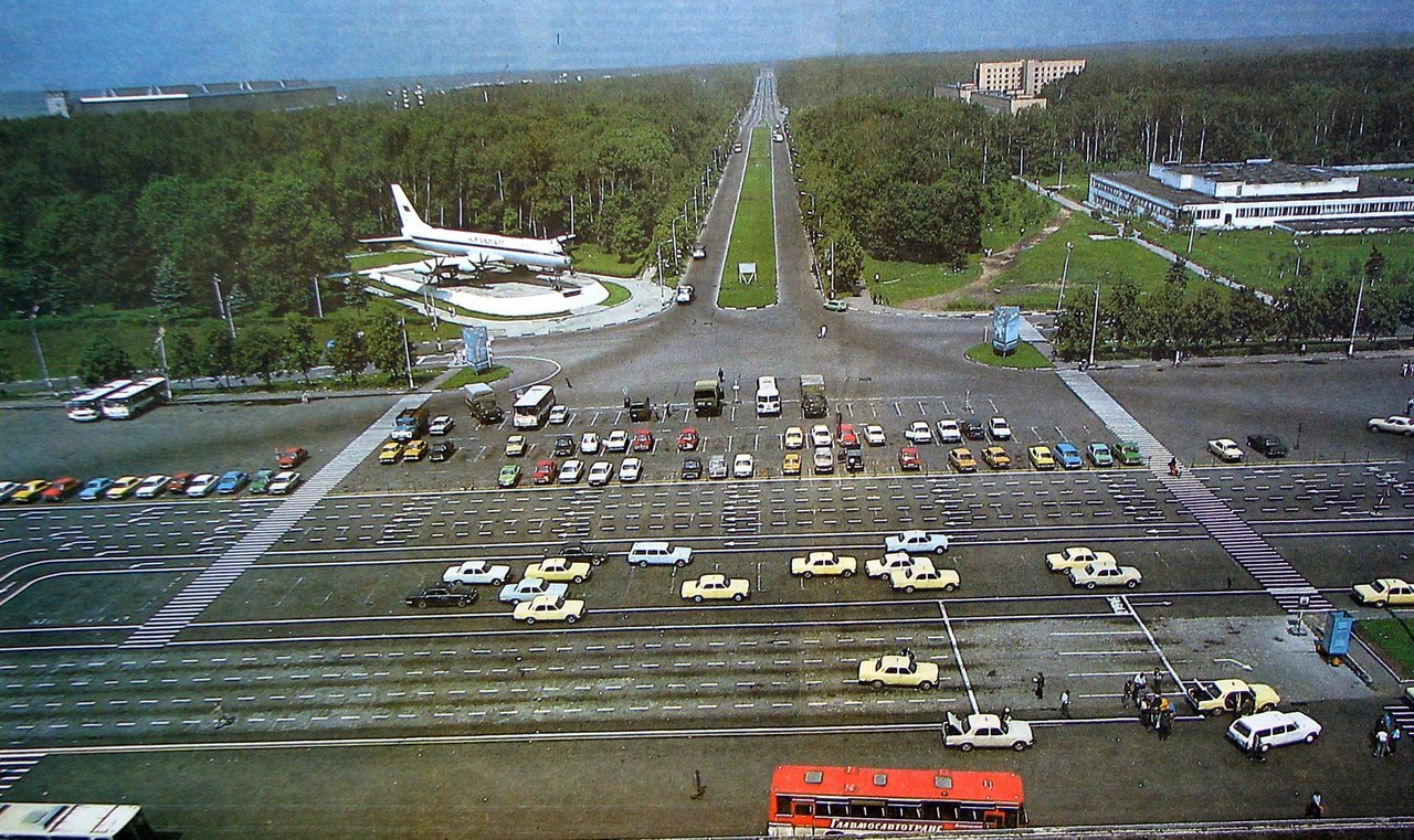 Аэропорт Домодедово 1990 год