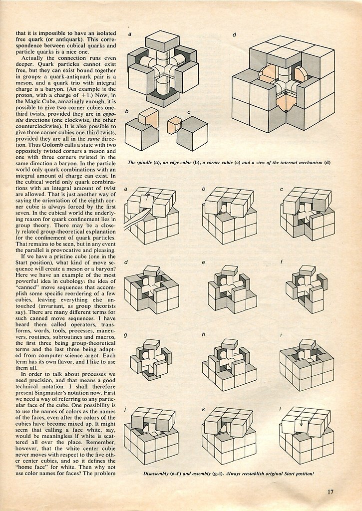 Магический куб головоломка схема сборки