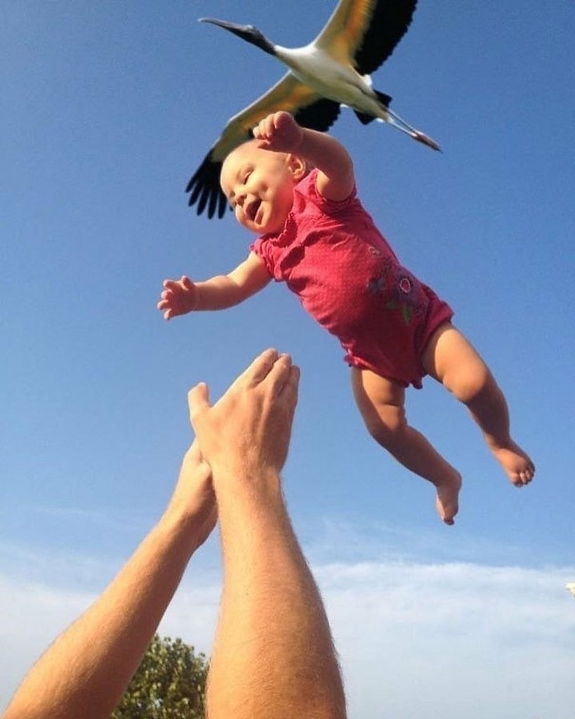 Дети летают