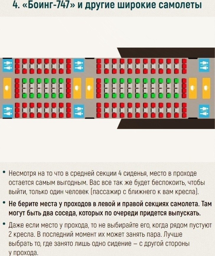 Расположение мест в боинг 737 победа