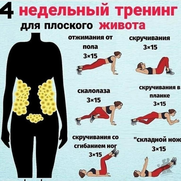 Как похудеть в животе за 2 недели