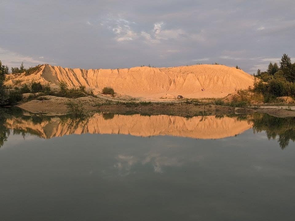 Елизаветинский карьер в гатчинском районе фото