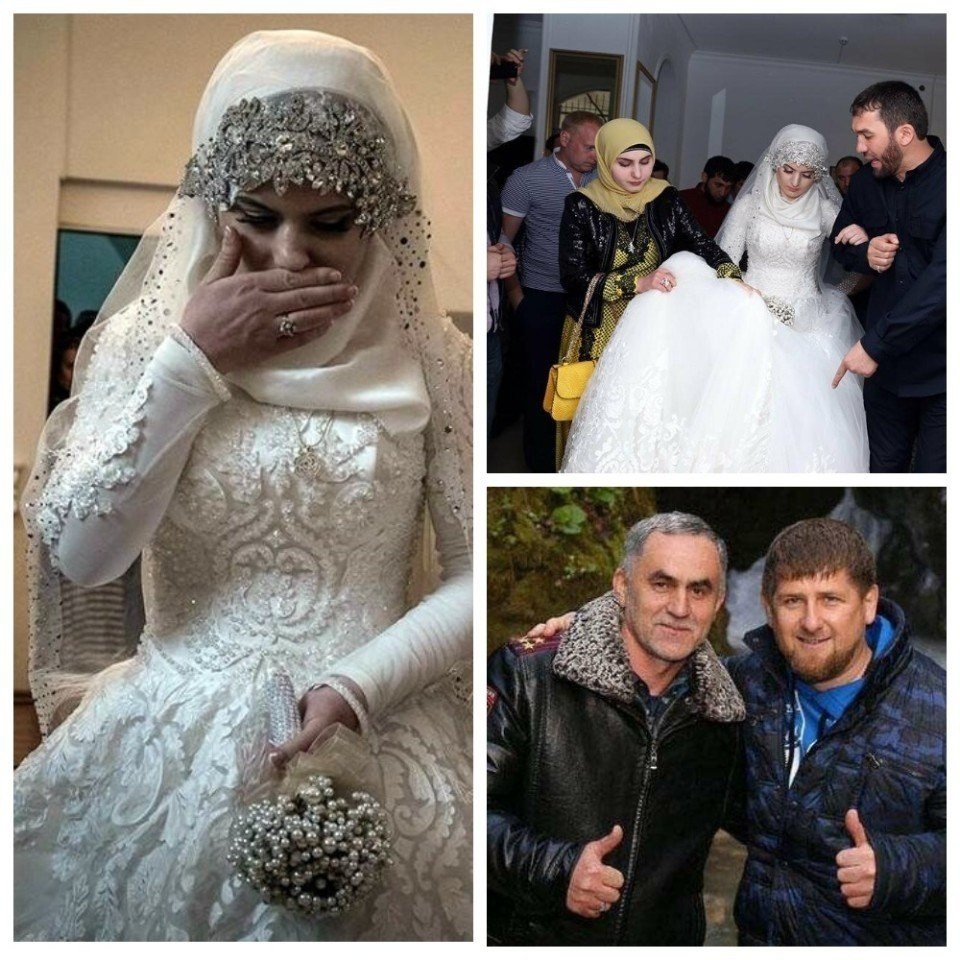 За кого вышла замуж дочь кадырова рамзана фото свадебные