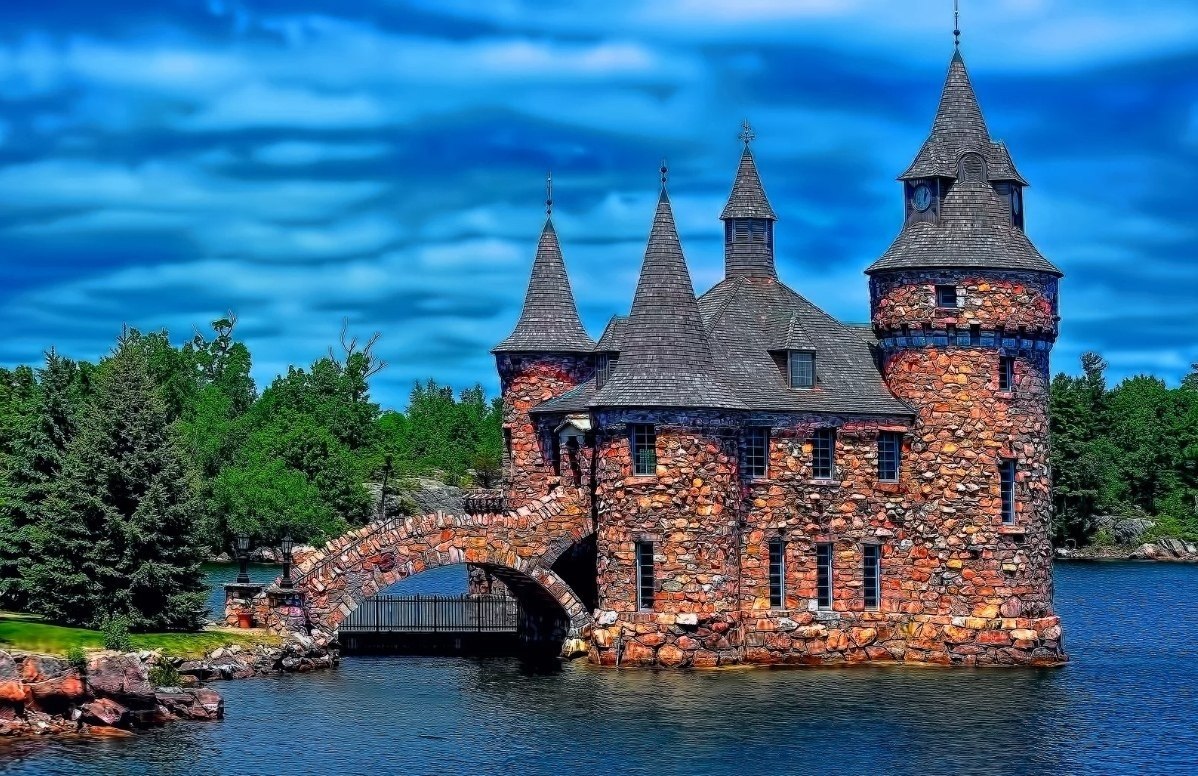 Замок Болдта (Boldt Castle) // тысяча островов (Онтарио)