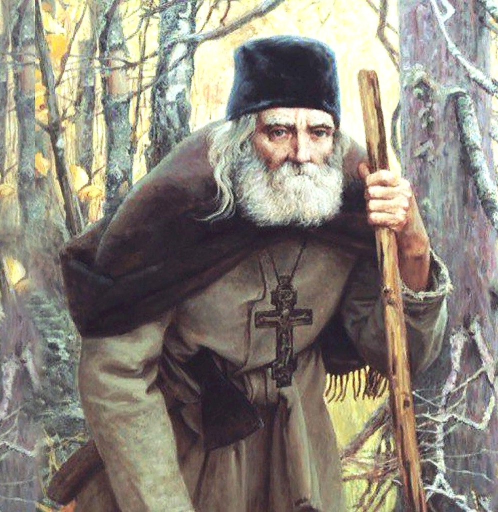 Монах Серафим Саровский