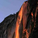 Fiery Light, Horsetail Falls   