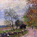 ������� ������.Along the woods in Autumn1885 �� ������� ���� ����������