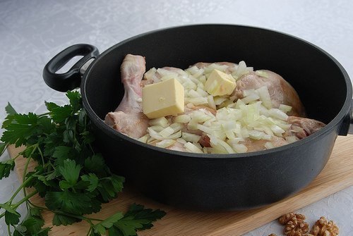 Чахохбили.Одно из вкуснейших блюд грузинской кухни.Фазан, по-грузински «хохоби», ранее широко ... - 3