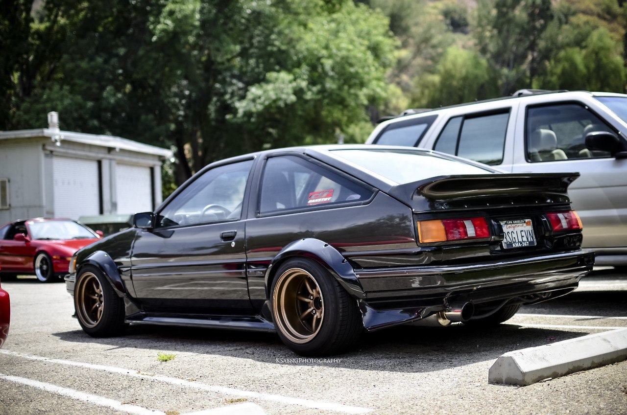 Toyota ae86 Black tuned