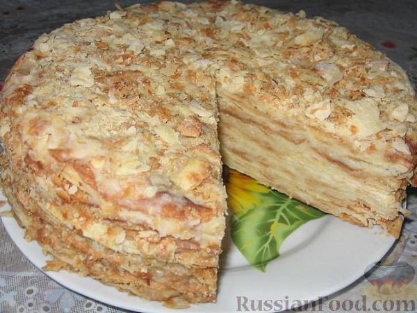 Старый Наполеон. Сейчас пекут Наполеоны в упрощенном варианте, и старый рецепт Наполеона забыт ... - 8