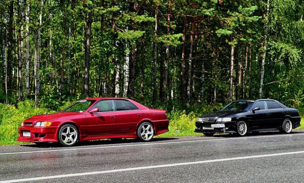  CHASER vs CHASER JZX100 TOURER V - 10