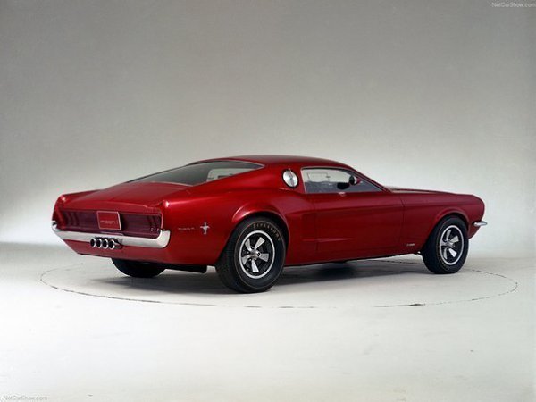 Ford Mustang Mach 1 Concept. В 1966 году компания Ford создала потрясающий концепт-кар Mustang Mach ... - 3