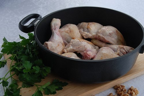 Чахохбили.Одно из вкуснейших блюд грузинской кухни.Фазан, по-грузински «хохоби», ранее широко ...