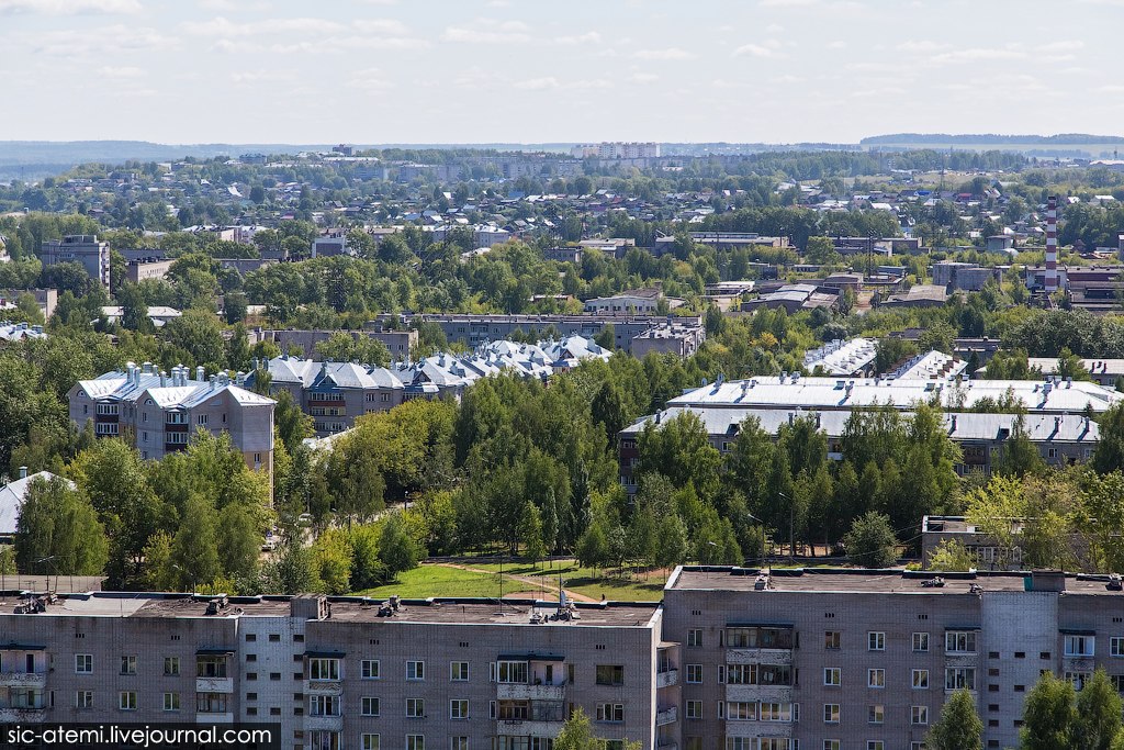 Нововятск с высоты и не только.