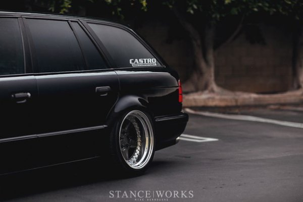 THE CASTRO MOTORSPORT 480-HORSEPOWER TURBOCHARGED E34 WAGON. - 4